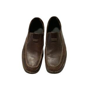 Rockport Men's Leather Slip-On Loafers US 11.5 UK 11 EU 46 Brown Casual Shoes